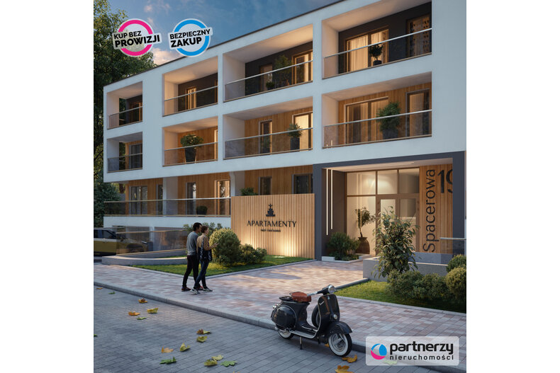 Apartament wakacyjny na sprzedaż 40,68 m², piętro 1, oferta nr PAN812193