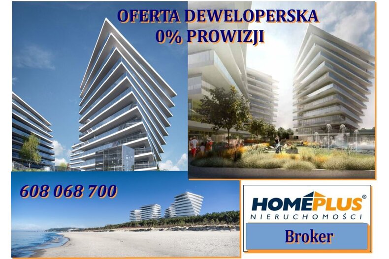 Apartament wakacyjny na sprzedaż 66,09 m², piętro 9, oferta nr 121160/78/OMS