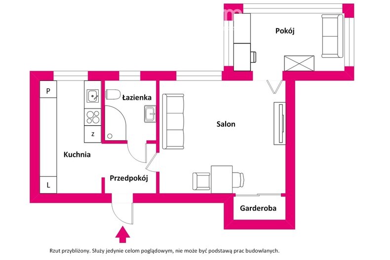 Apartament wakacyjny na sprzedaż 45,00 m², piętro 1, oferta nr 32609/3685/OMS