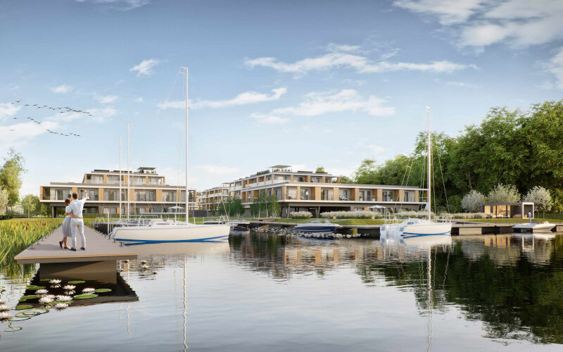 PCG rozbudowuje osiedle apartamentowe nad jeziorem w Szczecinie.